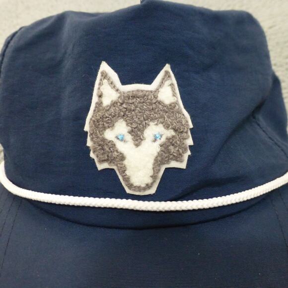 Greyson Clothiers Hat Cap Mens Rope Snapback Golf Wolf Logo Blue - Picture 2 of 8